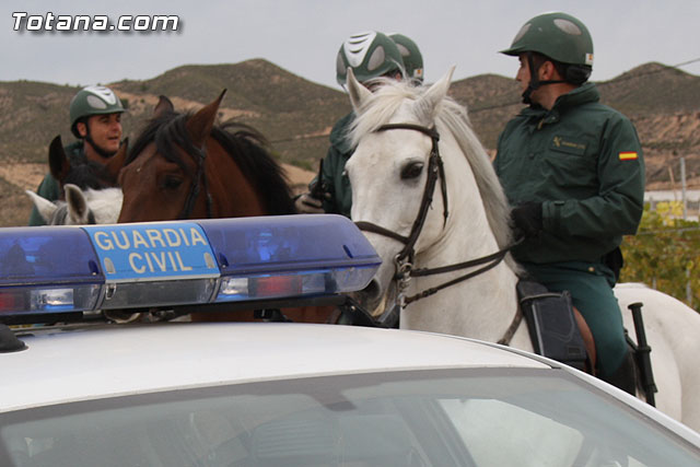 La Guardia Civil patrulla a caballo el campo de Totana para evitar robos - 26