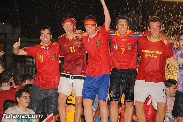 Totana  celebr el triunfo de la seleccin espaola en la Eurocopa 2012 - 150