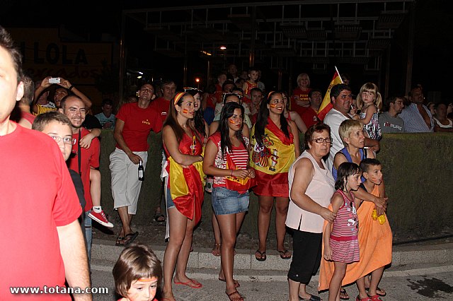 Totana  celebr el triunfo de la seleccin espaola en la Eurocopa 2012 - 281