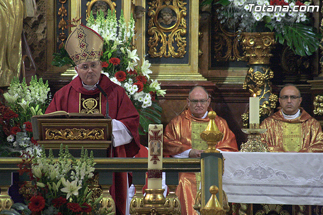 El obispo presidi la concelebracin eucarstica en honor a Santa Eulalia 2011 - 17