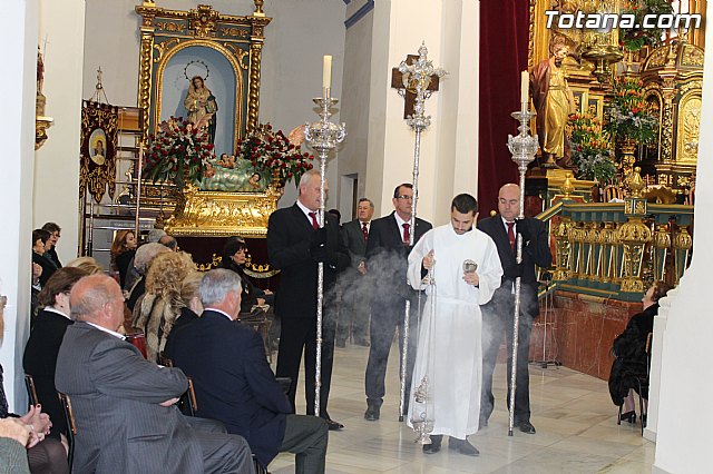 Santa misa presidida por el Obispo. Santa Eulalia 2014 - 1