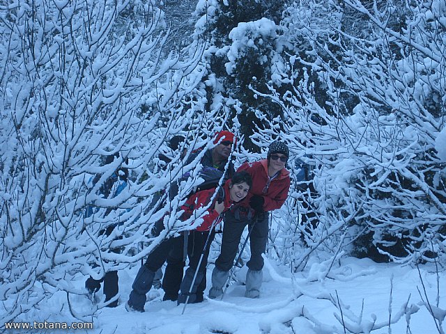 El club senderista realiz tres rutas donde la nieve fue la gran protagonista - 161