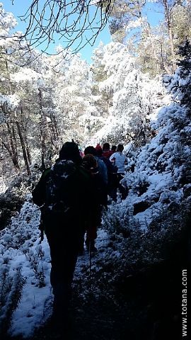 El club senderista realiz tres rutas donde la nieve fue la gran protagonista - 183