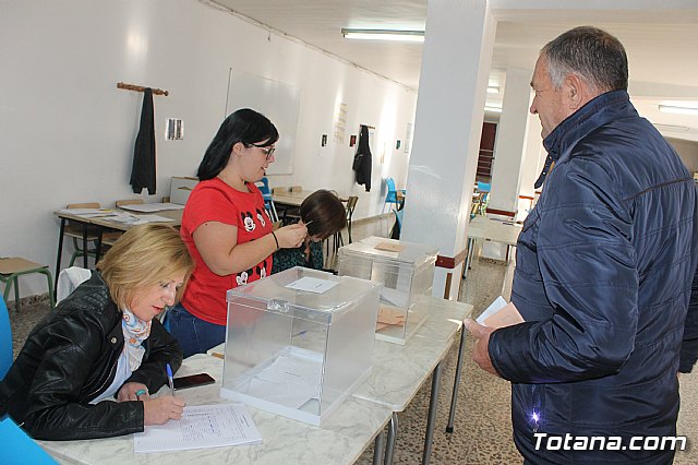 Elecciones Generales 10n en Totana - 2019 - 2