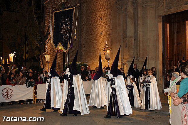 Procesin del Santo Entierro (Salida) - Viernes Santo noche - Semana Santa Totana 2015 - 224