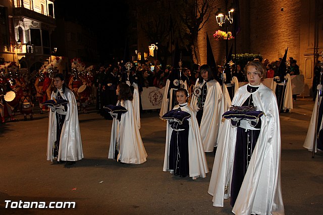 Procesin del Santo Entierro (Salida) - Viernes Santo noche - Semana Santa Totana 2015 - 226