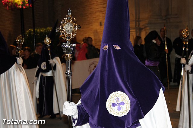 Procesin del Santo Entierro (Salida) - Viernes Santo noche - Semana Santa Totana 2015 - 228