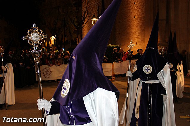 Procesin del Santo Entierro (Salida) - Viernes Santo noche - Semana Santa Totana 2015 - 229