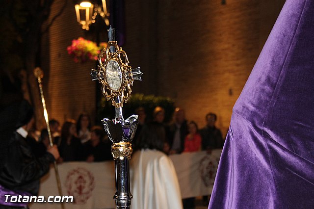 Procesin del Santo Entierro (Salida) - Viernes Santo noche - Semana Santa Totana 2015 - 230