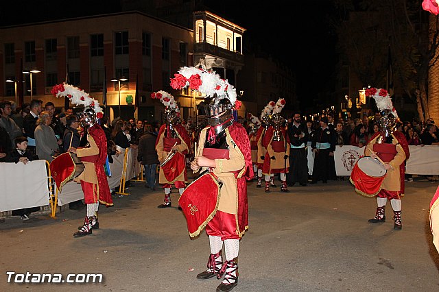 Procesin del Santo Entierro (Salida) - Viernes Santo noche - Semana Santa Totana 2015 - 233