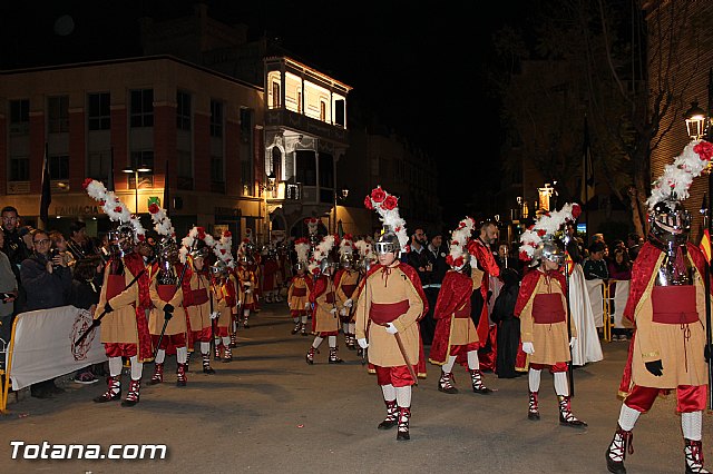 Procesin del Santo Entierro (Salida) - Viernes Santo noche - Semana Santa Totana 2015 - 235