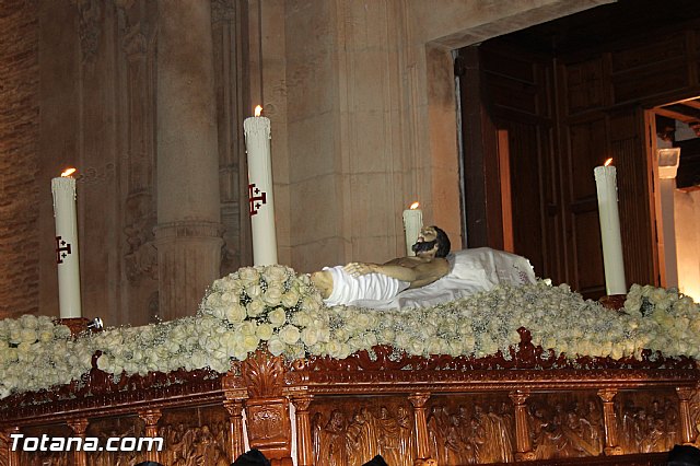 Procesin del Santo Entierro (Salida) - Viernes Santo noche - Semana Santa Totana 2015 - 239