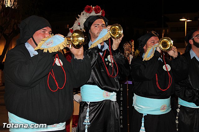 Procesin del Santo Entierro (Salida) - Viernes Santo noche - Semana Santa Totana 2015 - 242