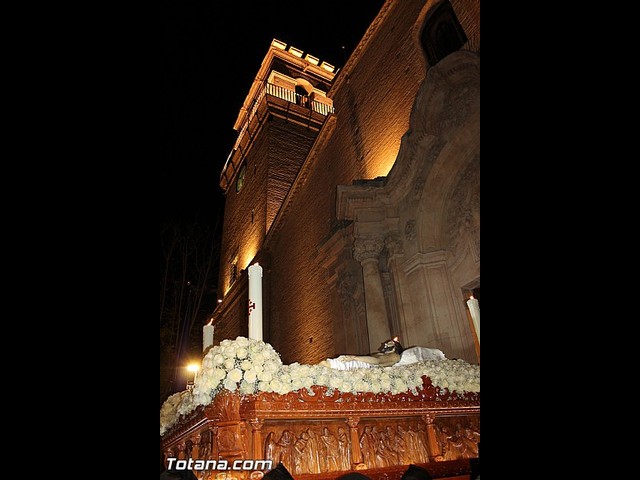 Procesin del Santo Entierro (Salida) - Viernes Santo noche - Semana Santa Totana 2015 - 245