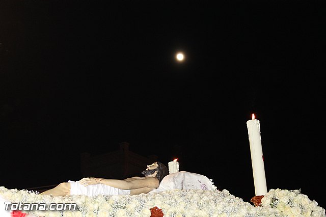 Procesin del Santo Entierro (Salida) - Viernes Santo noche - Semana Santa Totana 2015 - 253