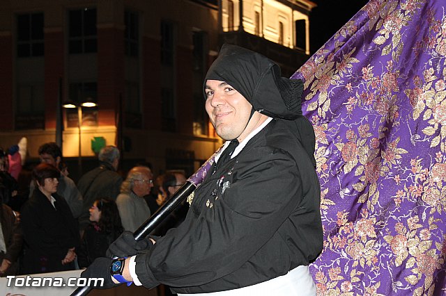 Procesin del Santo Entierro (Salida) - Viernes Santo noche - Semana Santa Totana 2015 - 258