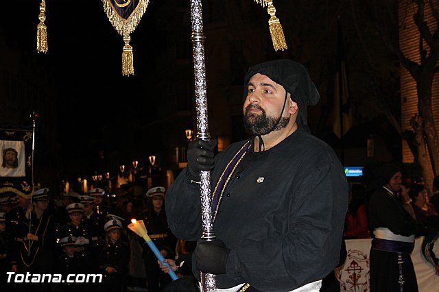 Procesin del Santo Entierro (Salida) - Viernes Santo noche - Semana Santa Totana 2015 - 259