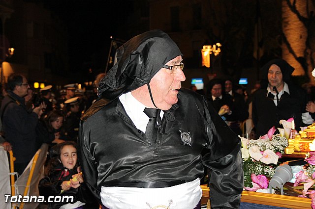 Procesin del Santo Entierro (Salida) - Viernes Santo noche - Semana Santa Totana 2015 - 263