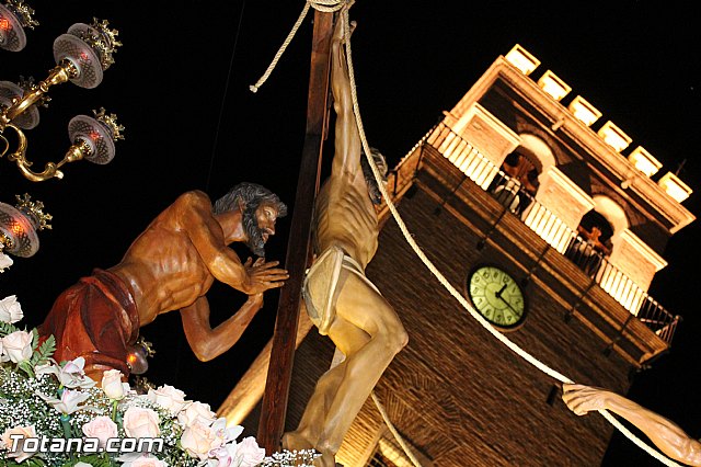 Procesin del Santo Entierro (Recogida) - Viernes Santo noche - Semana Santa Totana 2015 - 84