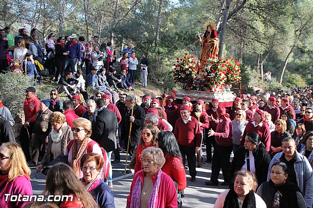 Romera Santa Eulalia 7 enero 2017 - Reportaje II (Llegada al santuario) - 428