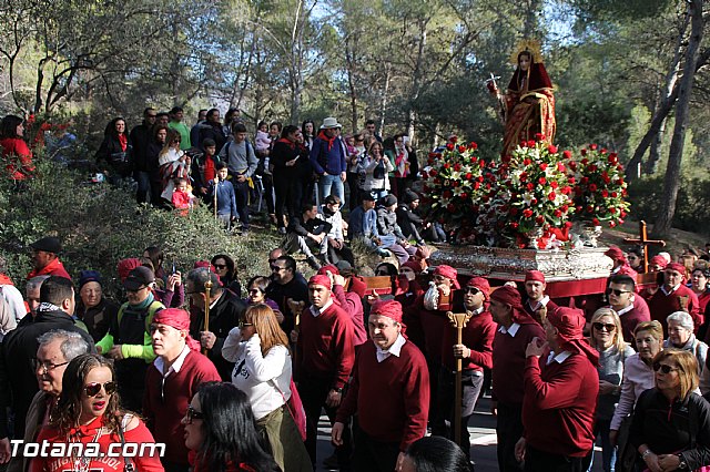 Romera Santa Eulalia 7 enero 2017 - Reportaje II (Llegada al santuario) - 431