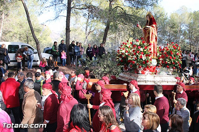 Romera Santa Eulalia 7 enero 2017 - Reportaje II (Llegada al santuario) - 434