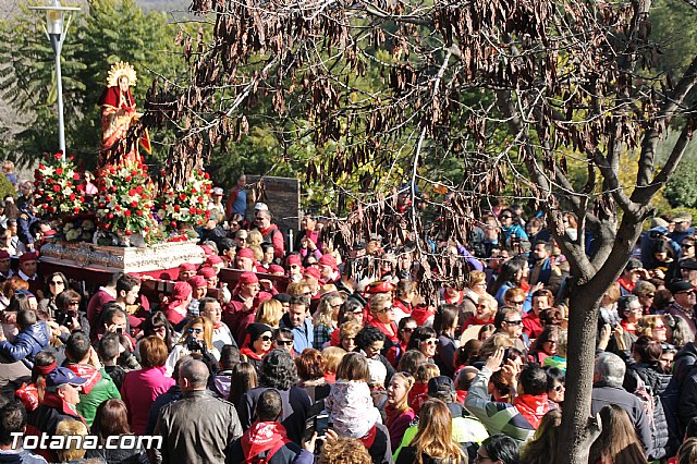 Romera Santa Eulalia 7 enero 2017 - Reportaje II (Llegada al santuario) - 452