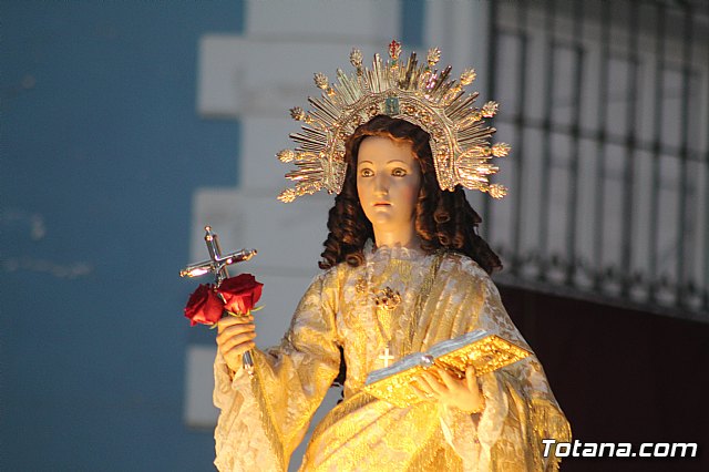 Traslado procesional de Santa Eulalia a la Parroquia de Santiago - Totana 2018 - 247