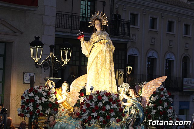 Traslado procesional de Santa Eulalia a la Parroquia de Santiago - Totana 2018 - 279